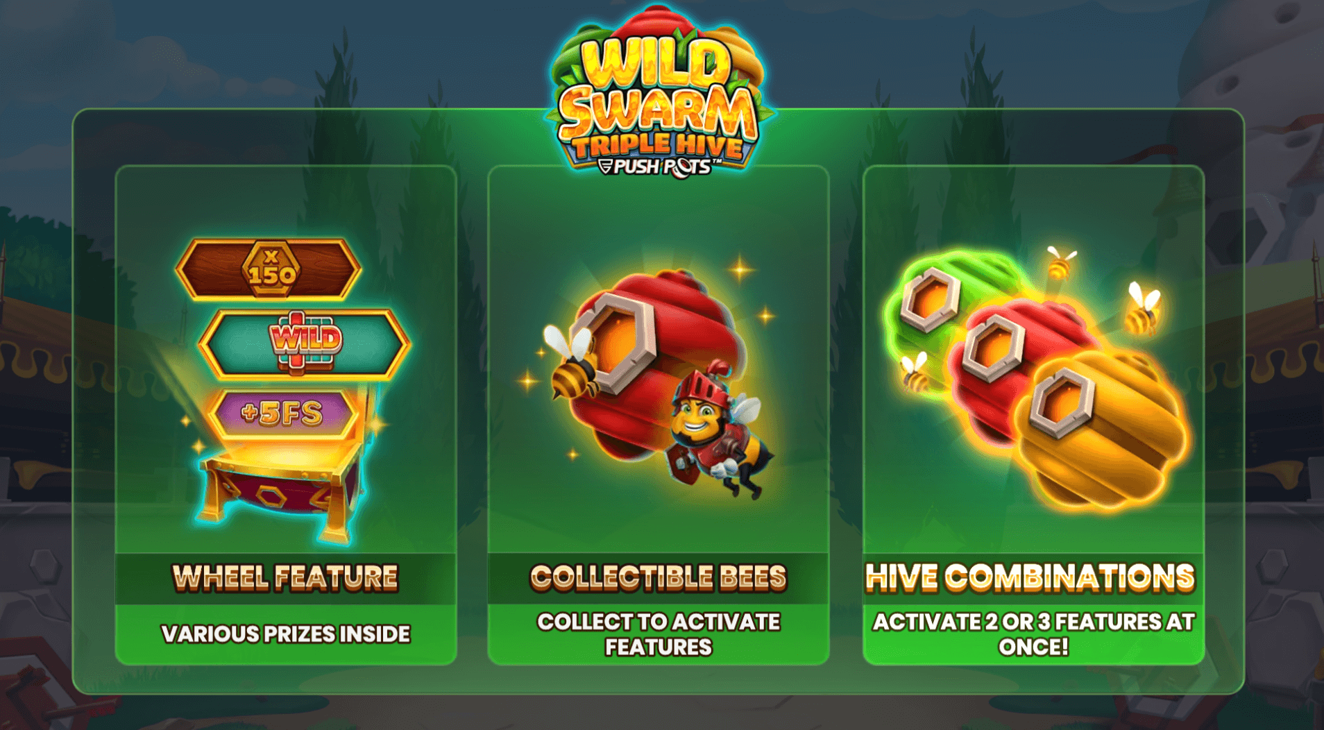 Wild Swarm Triple Hive Bonus