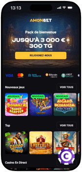 AmonBet Casino mobile