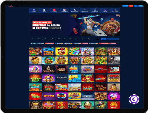 Betospin Casino jeux