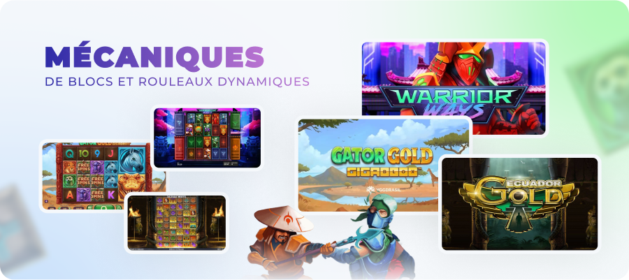 Mécaniques Blocs et Rouleaux