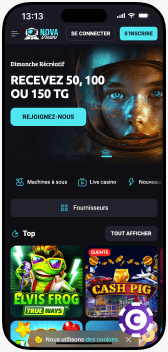 NovaDreams Casino mobile