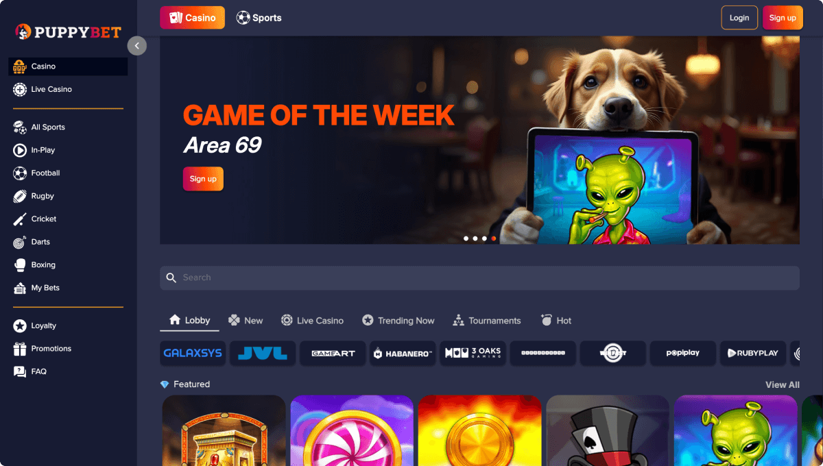 PuppyBet Casino