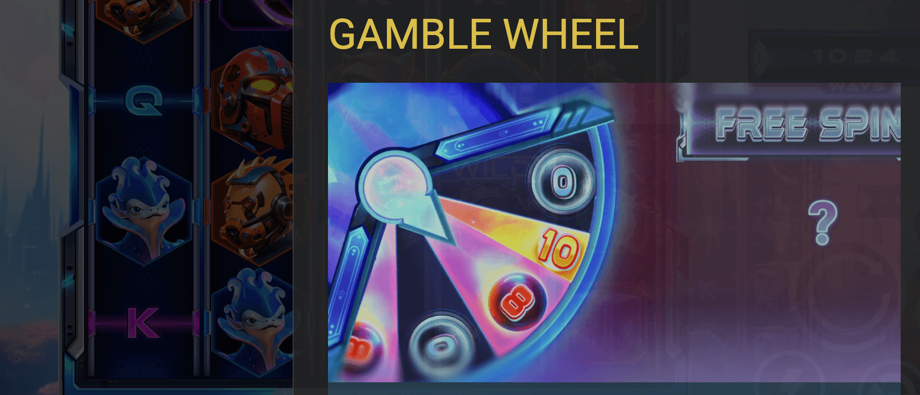 AstroPop Gamble Wheel