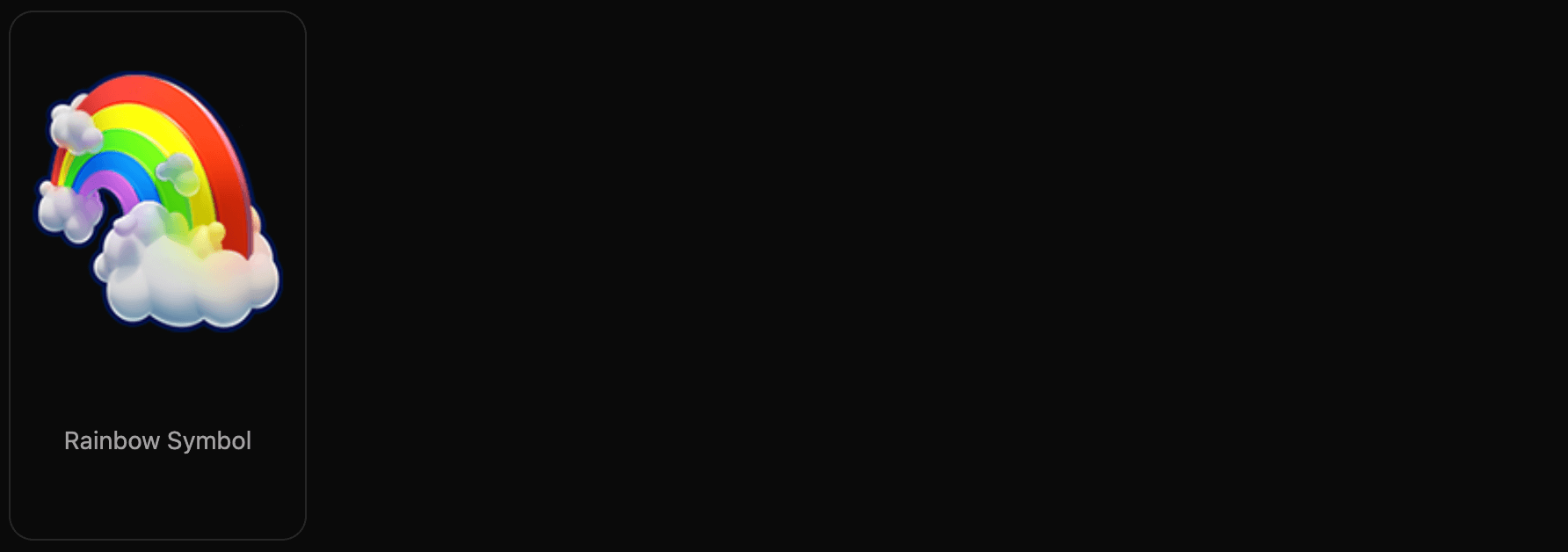 Pile’ Em Up 2 Rainbow Symbol