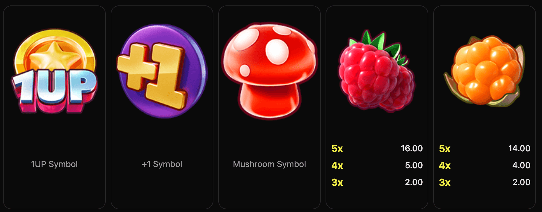 Pile’ Em Up 2 Symboles