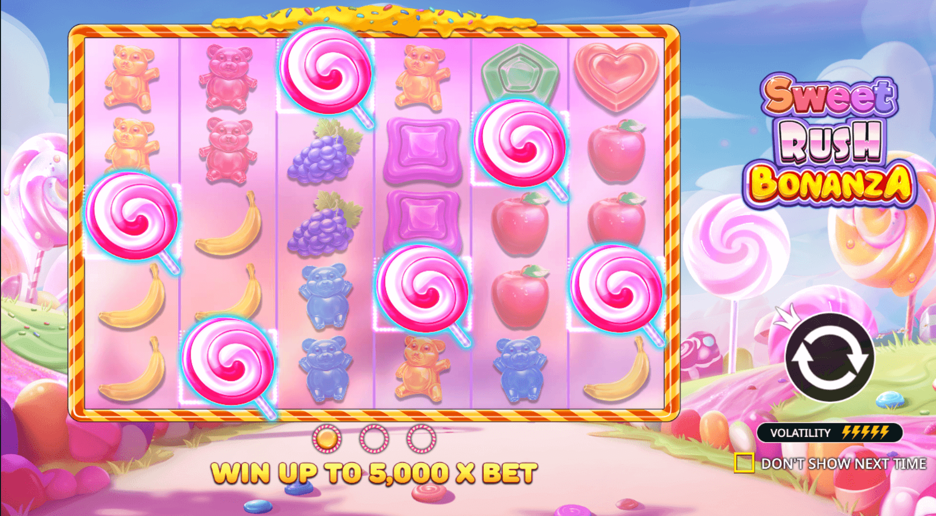 Sweet Rush Bonanza Avis