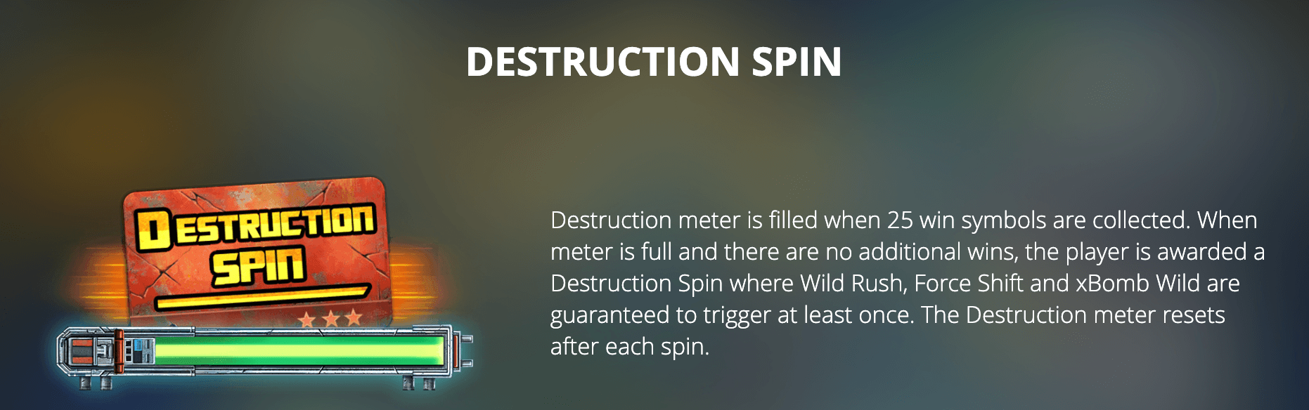 Tsar Wars Destruction Spin