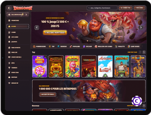 Dragonia Casino jeux