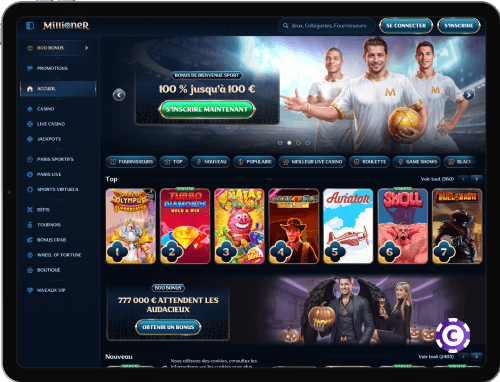 Millioner Casino jeux