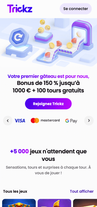 Trickz Casino mobile