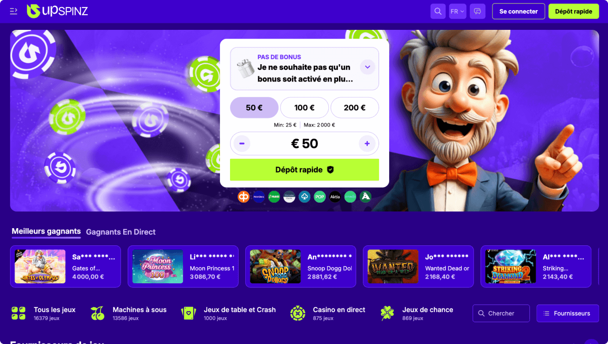 Upspinz Casino Upspinz Casino