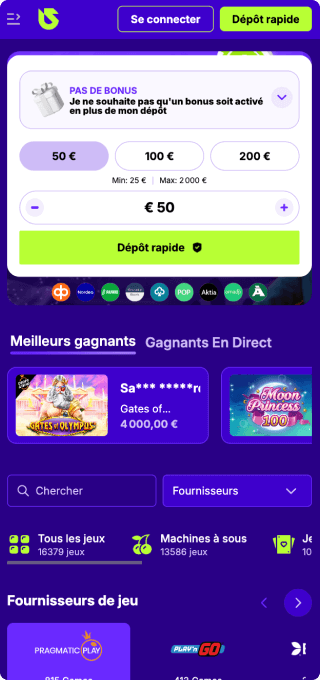 Upspinz Casino mobile