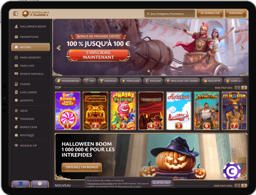 Vicibet Casino jeux