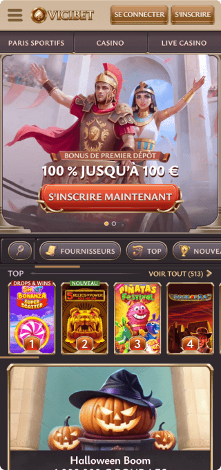 Vicibet Casino mobile