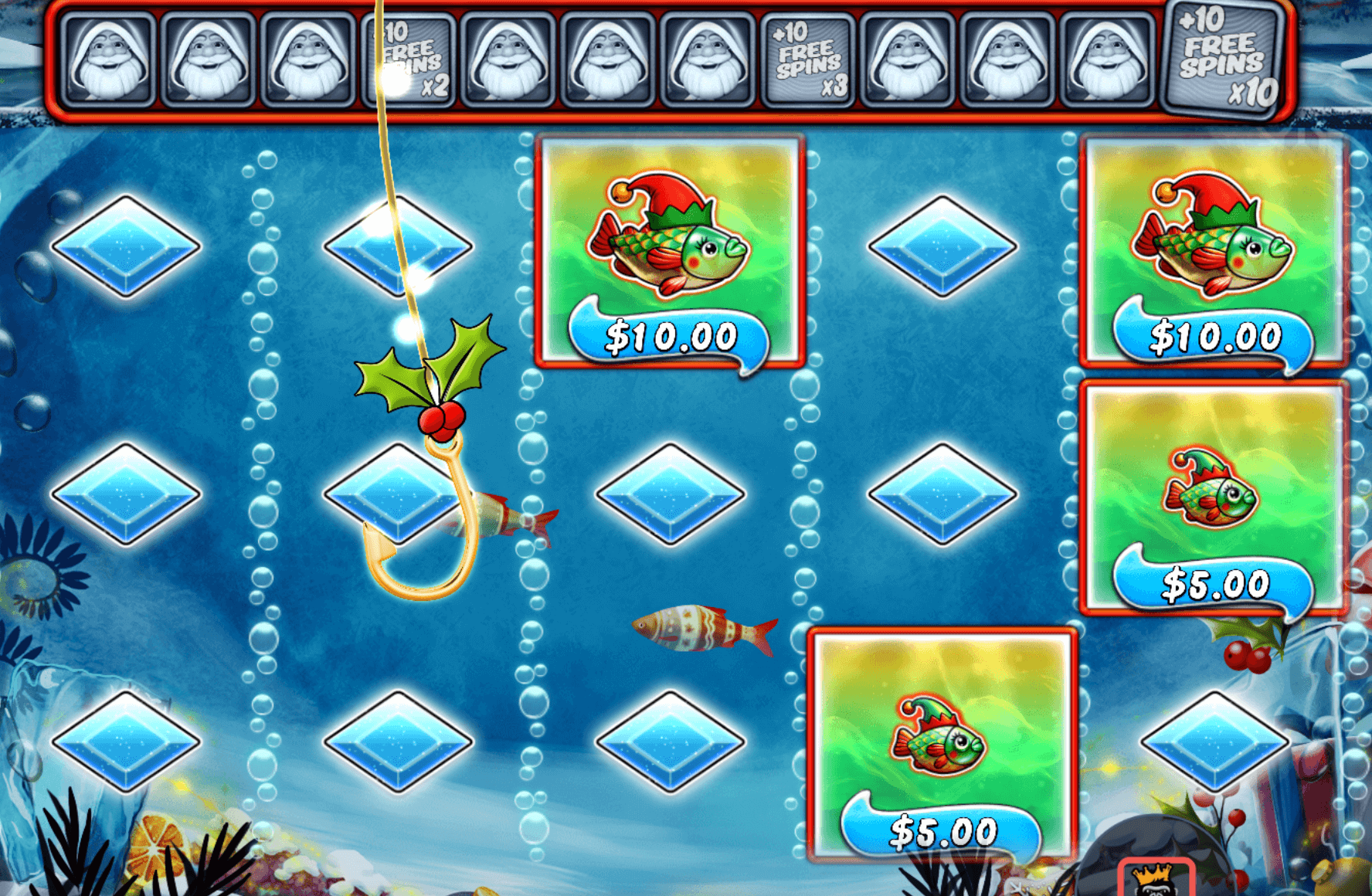 Big Bass Christmas Frozen Lake Jeu Bonus