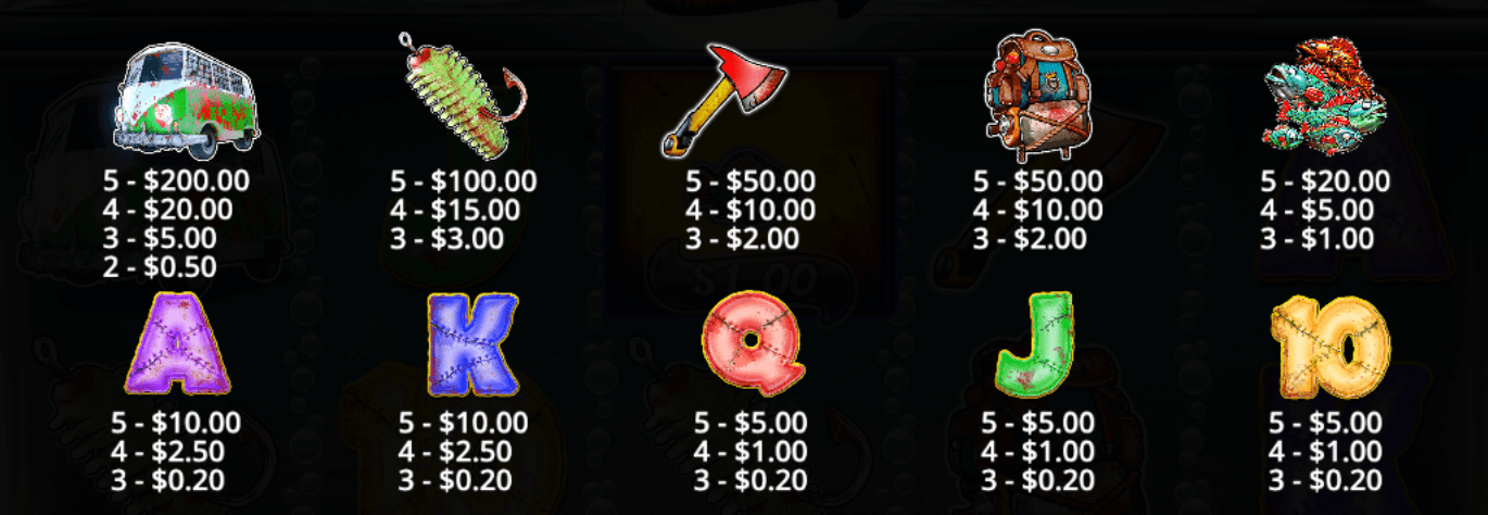 Big Bass Halloween 3 Symboles