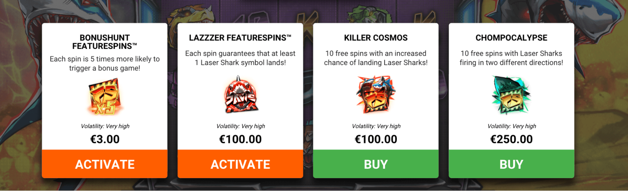 Jaws of Justice Bonus