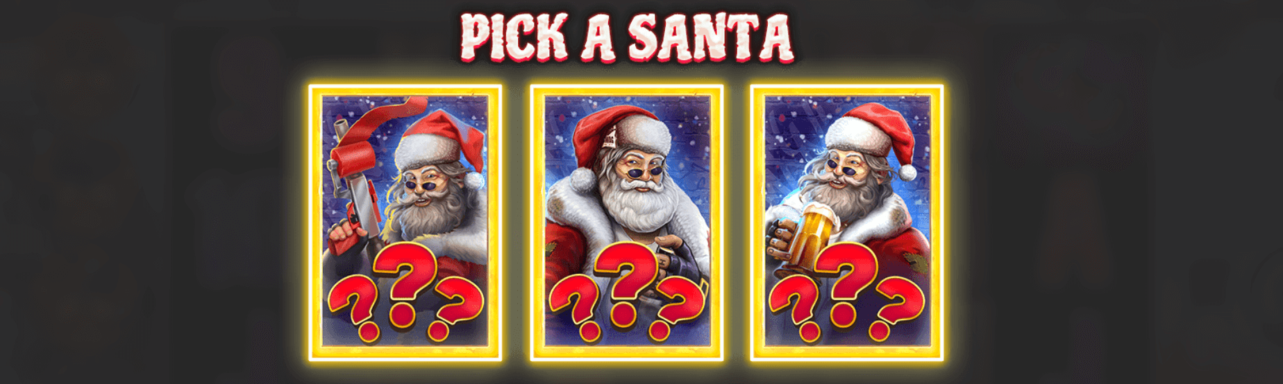 Saint Nicked 3 Pick A Santa