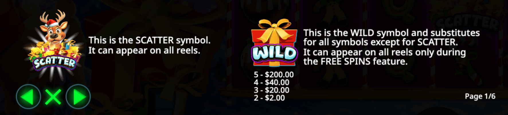 Santa’s Slay Symboles