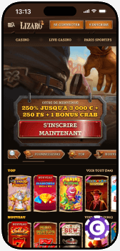 Lizaro Casino mobile