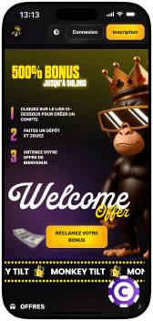 Monkey Tilt Casino mobile
