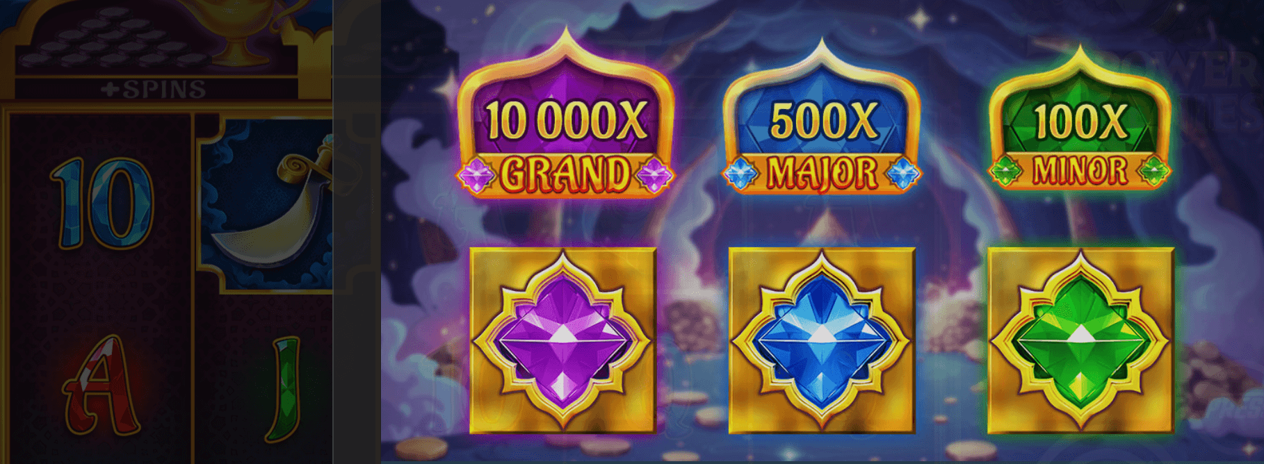 3 Power Genies Jackpots