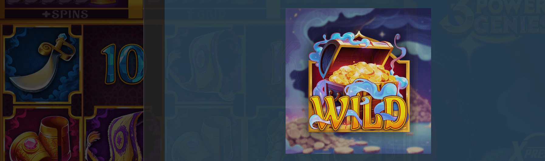 3 Power Genies Symboles