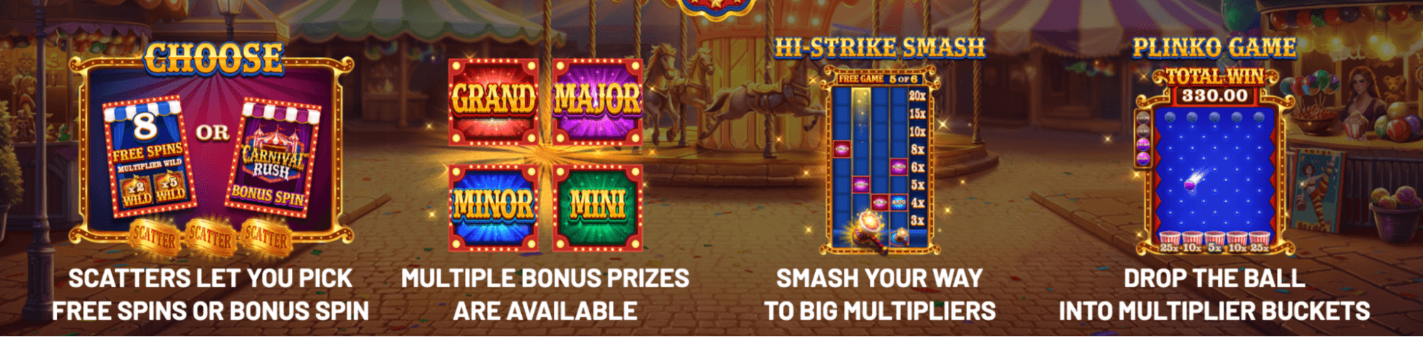 Carnival Rush Bonus