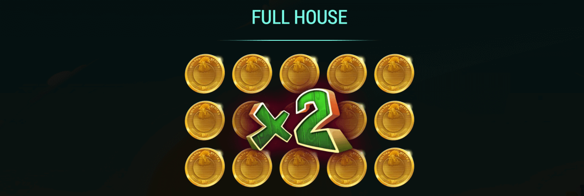 Chicken Madness Dice Full House