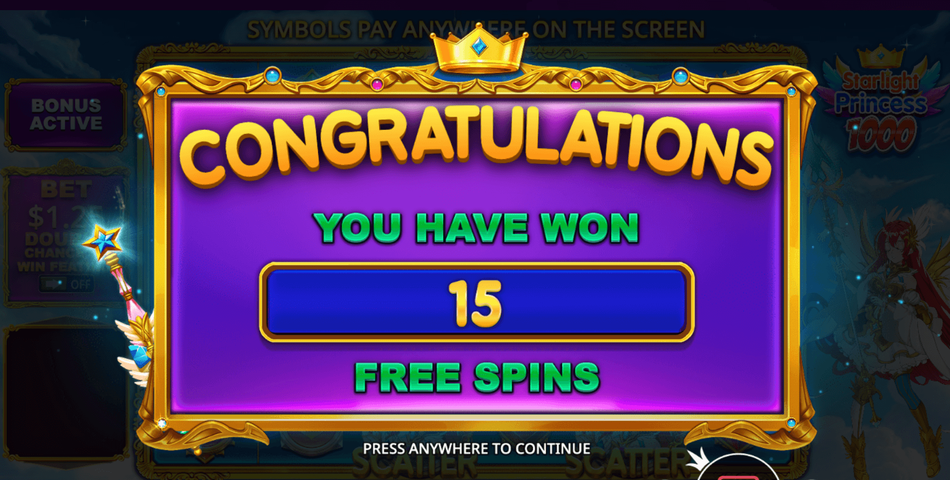 Starlight Archer 1000 Free Spins