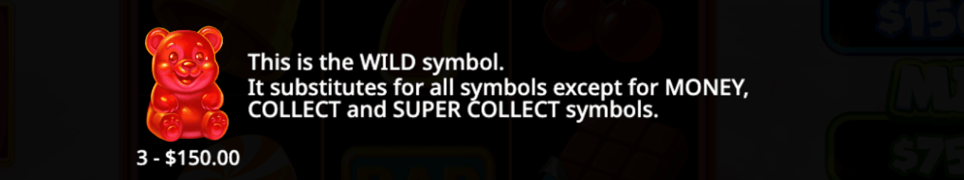 Super Gummy Strike Wild Symbol