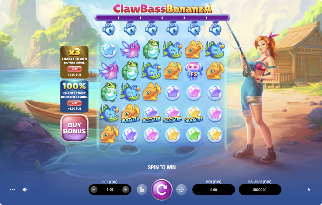 ClawBass Bonanza Jeu ClawBass Bonanza Jeu