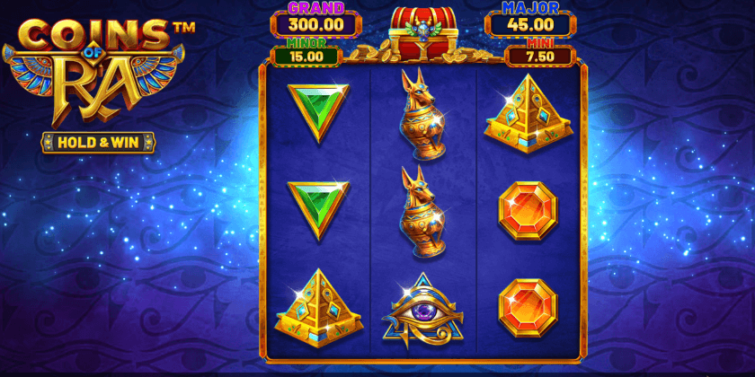 Machine à sous Coins of Ra Deluxe Hold & Win