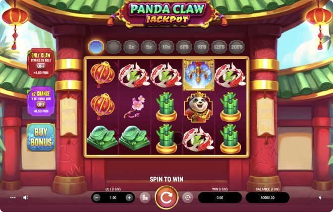 Panda Claw Jackpot Machine à Sous Panda Claw Jackpot Machine à Sous