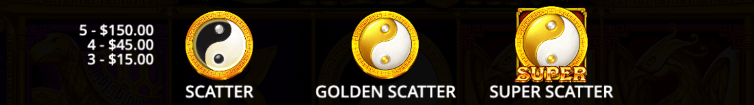 5 Lions Reborn Symboles