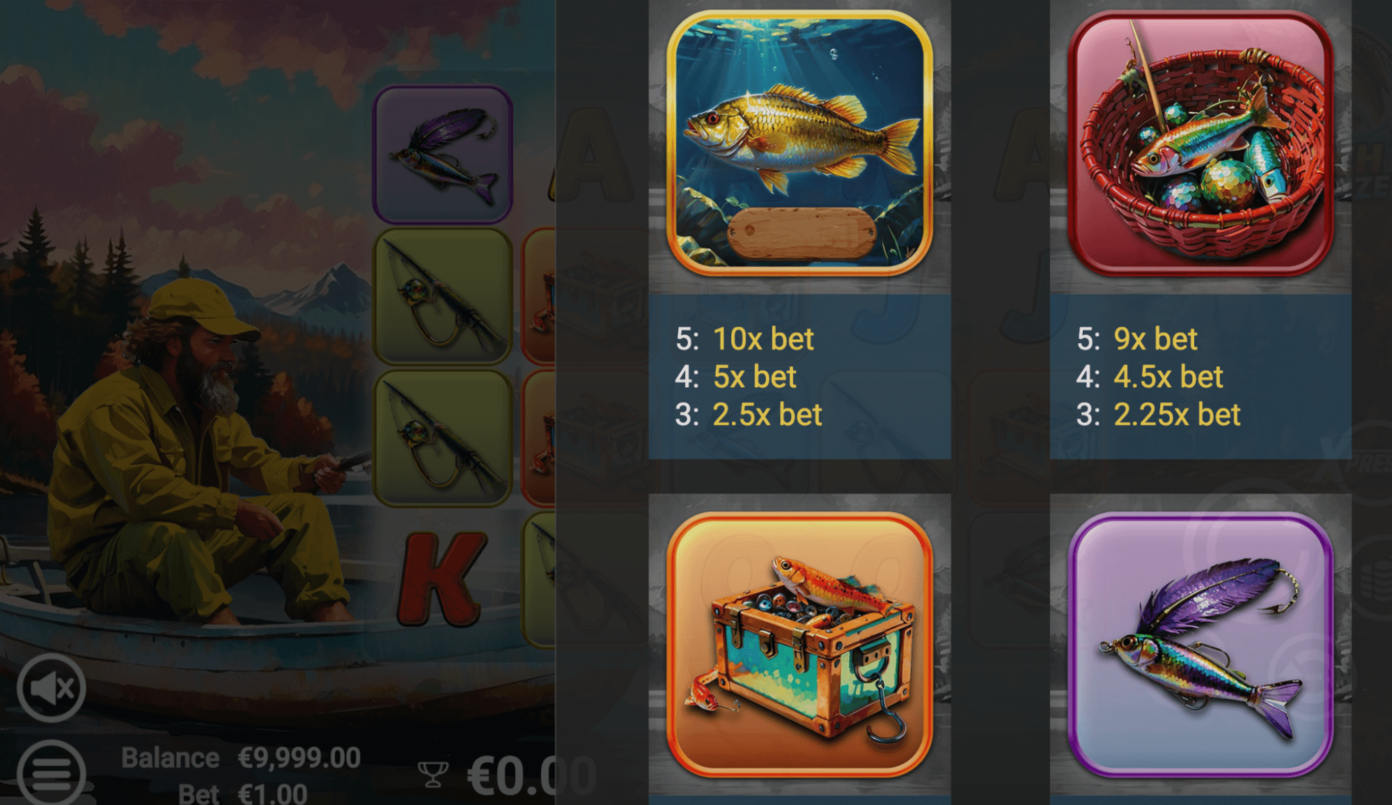 Big Catch Craze Symboles