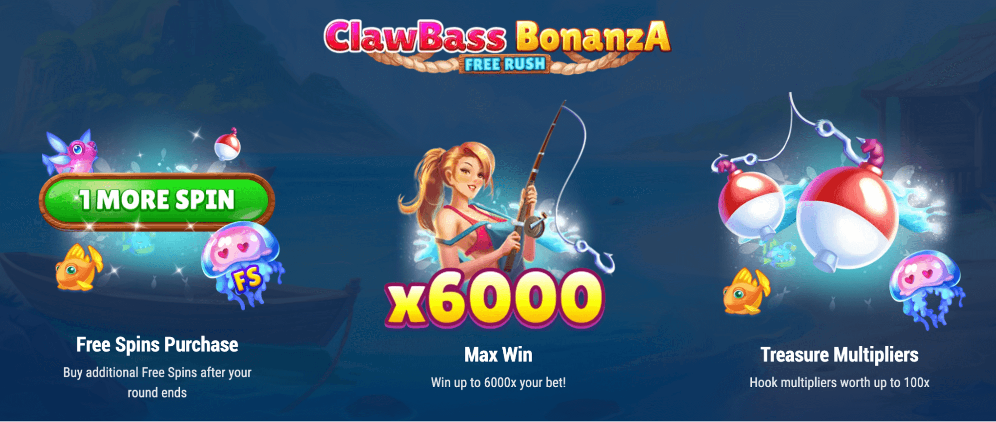 ClawBass Bonanza: Free Rush Avis