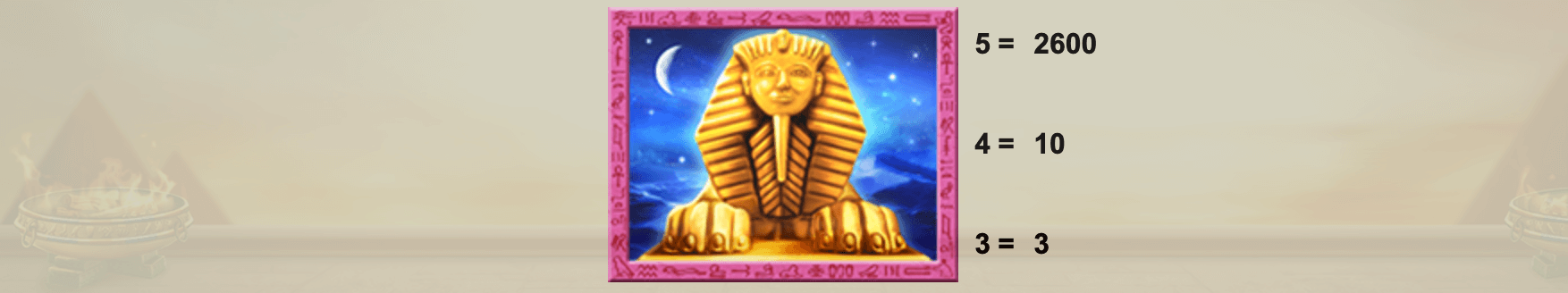 Cleopatra 2 Symboles