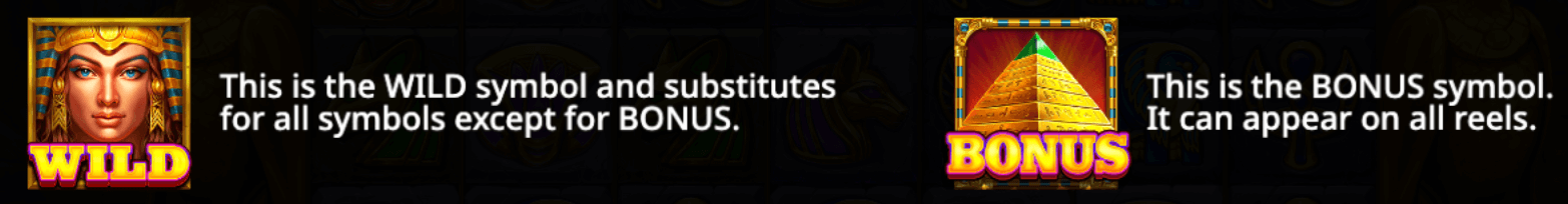 Heart of Cleopatra Symboles