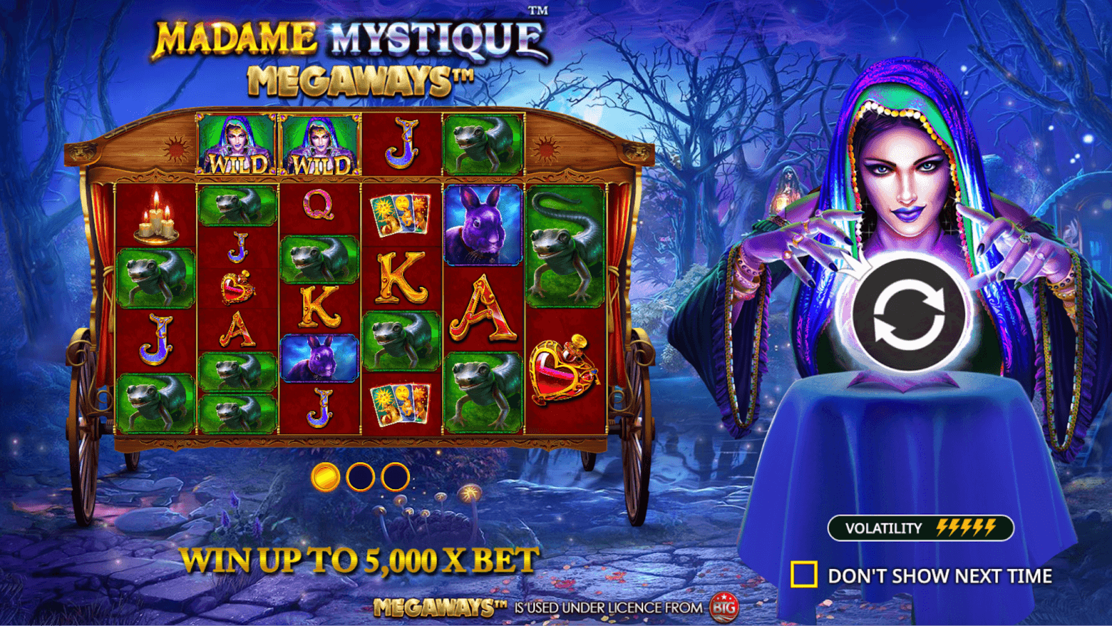 Madame Mystique Megaways Avis