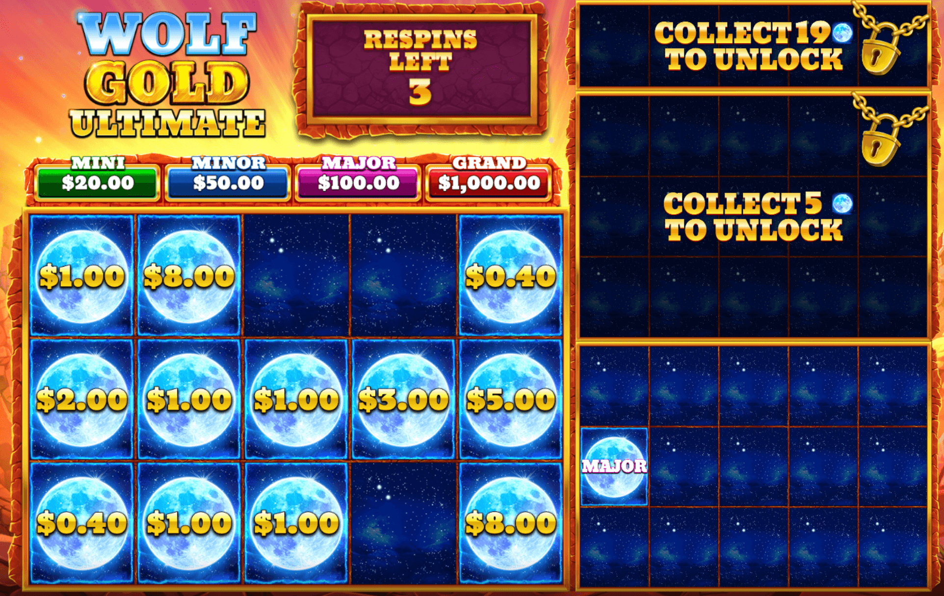 Wolf Gold Ultimate Bonus