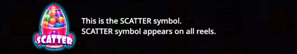 Sugar Rush Super Scatter Symboles