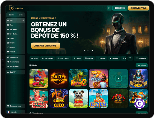 RX Casino jeux