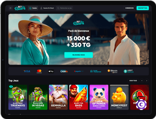 BetRiviera Casino jeux