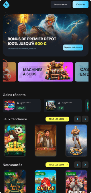 Mond Casino mobile