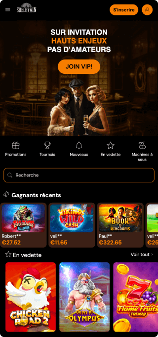 ShelbyWin Casino mobile