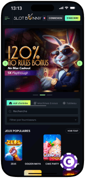 SlotBunny Casino mobile