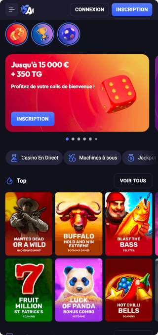 SpinAura Casino mobile