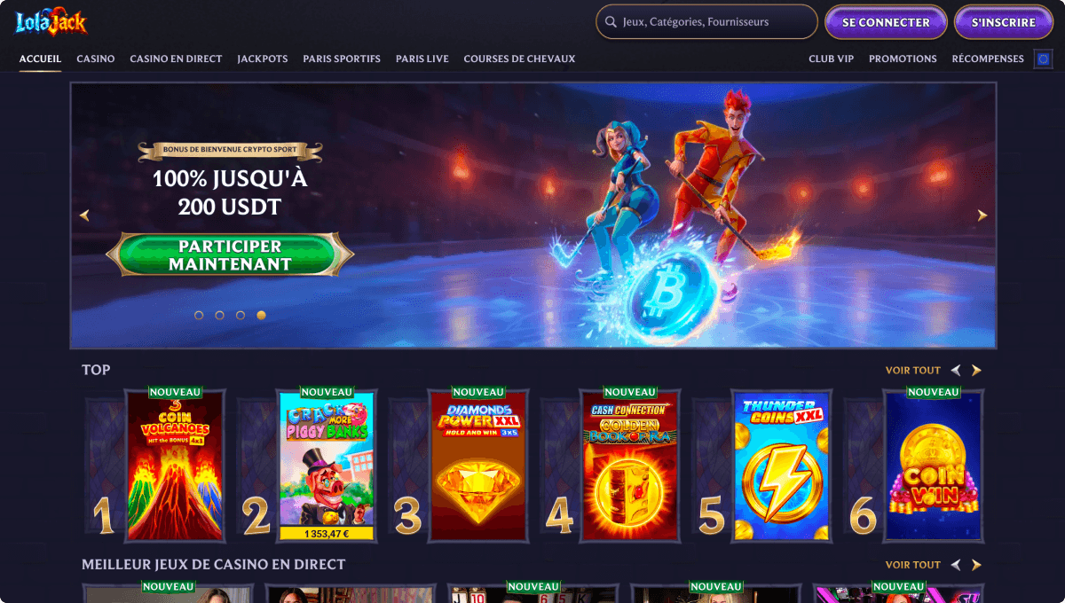 LolaJack Casino