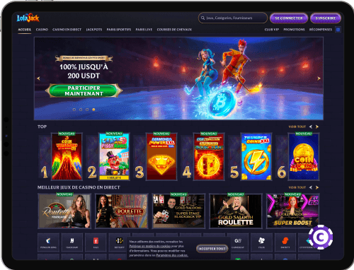 LolaJack Casino jeux